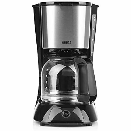 Кофемашина с фильтром BEEM FRESH-AROMA-PURE - стекло Нержавеющая сталь Стеклянный кувшин 125 л Постоянный фильтр Функция поддержания тепла 900 Вт До 10 чашек 1460000₽