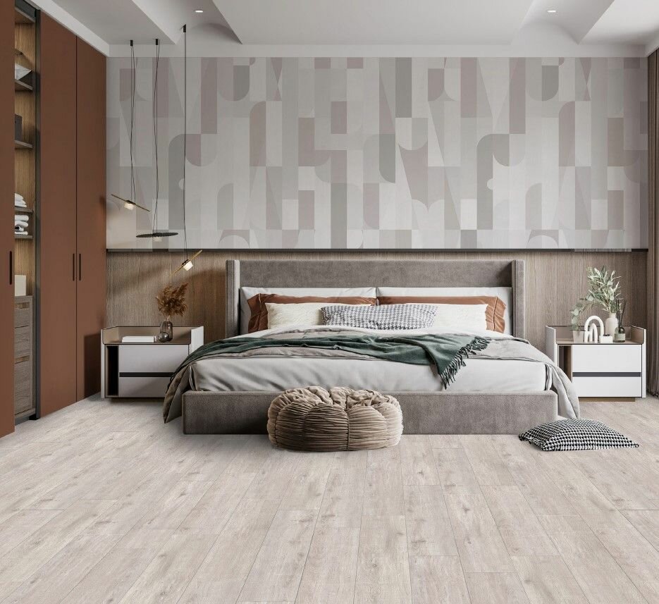 Картинки Виниловая Плитка Fresh FH-104, влагостойкая, для теплого пола, серый