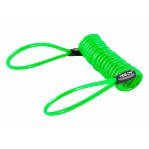 Шнур для напоминания установленного замка на диск Veison зеленый 495₽