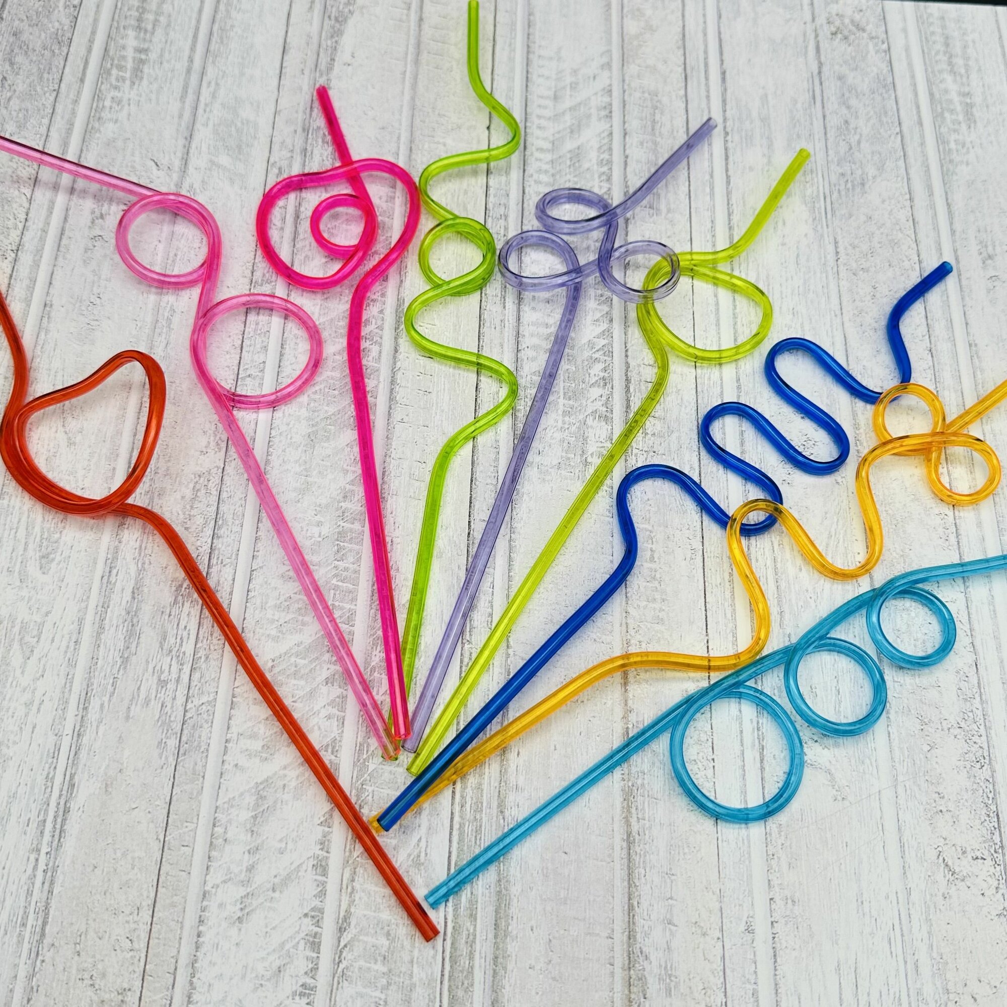 Комплект трубочек для коктейлей "Спираль" — фото 1