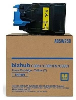 Картридж Konica Minolta TNP-79Y для Konica Minolta Bizhub C3350, C4050 9000стр Желтый