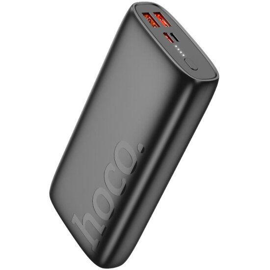 Внешний аккумулятор Hoco J122A Respect 20000mAh QC/PD 22.5W 3A USB-A/USB-C черный