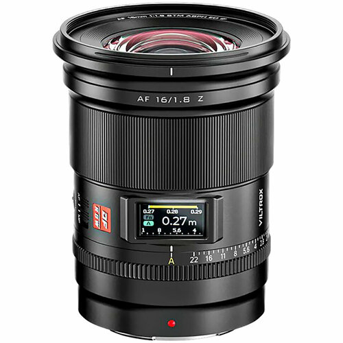 Объектив Viltrox AF 16mm F18 Z-mount 62990₽