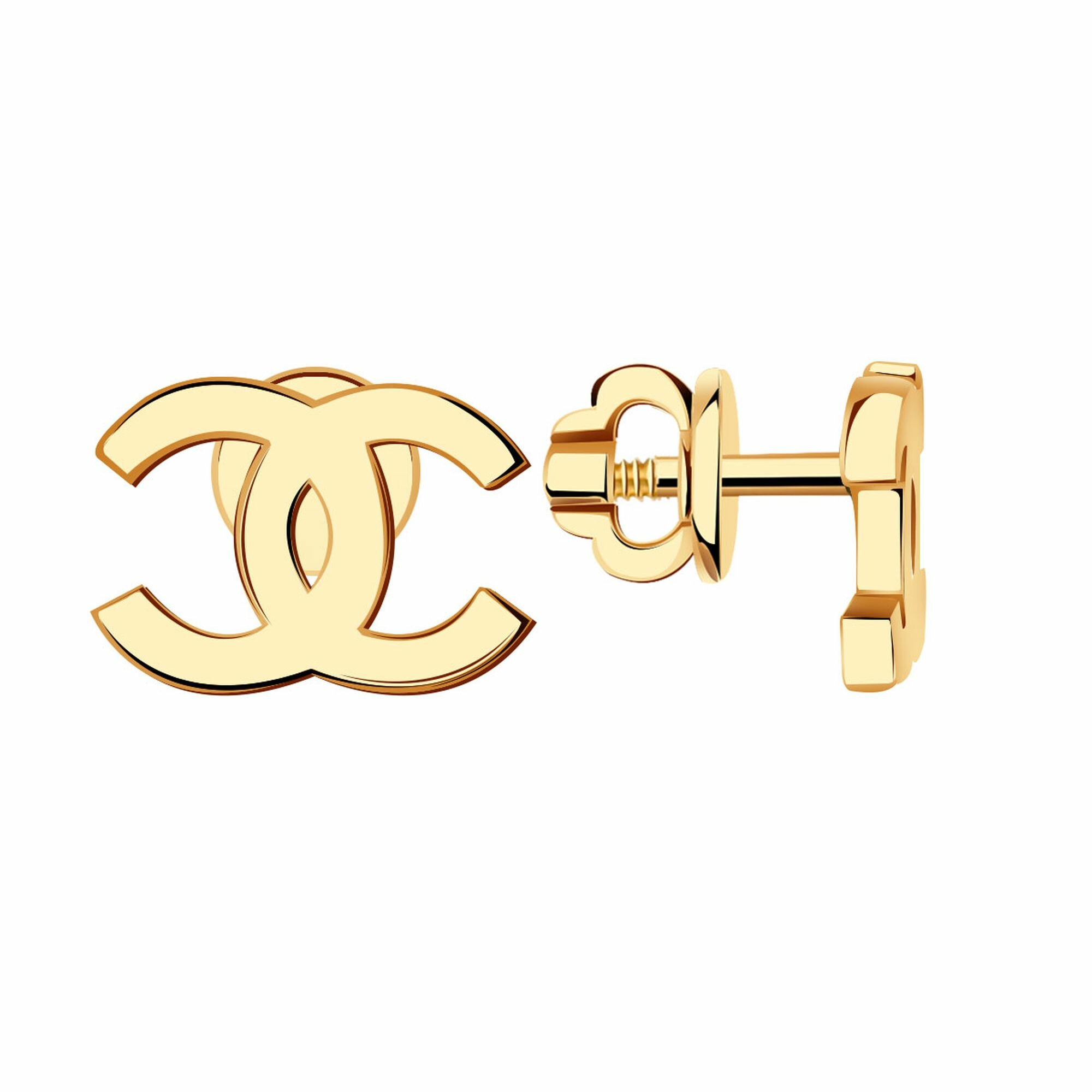 Серьги пусеты Diamant online 