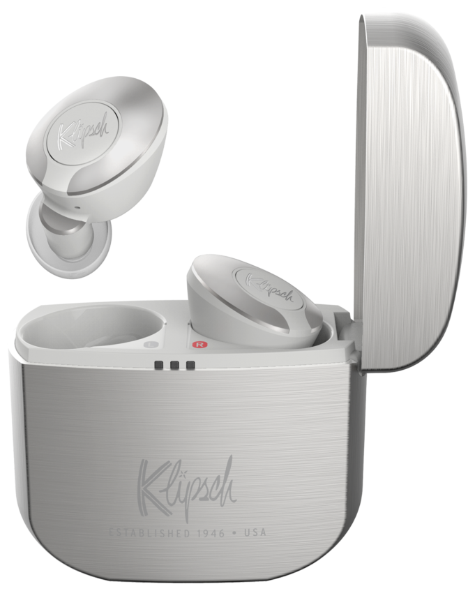 Klipsch T5 II True Wireless, Silver, беспроводные наушники Bluetooth