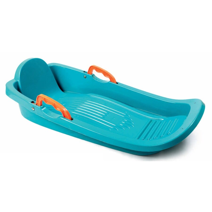Санки-ледянки "Мини-Боб" морозостойкие с тормозами и ручками