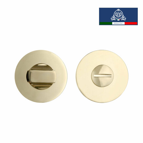 Фиксатор поворотный WC.011.06 PDP, полированное золото