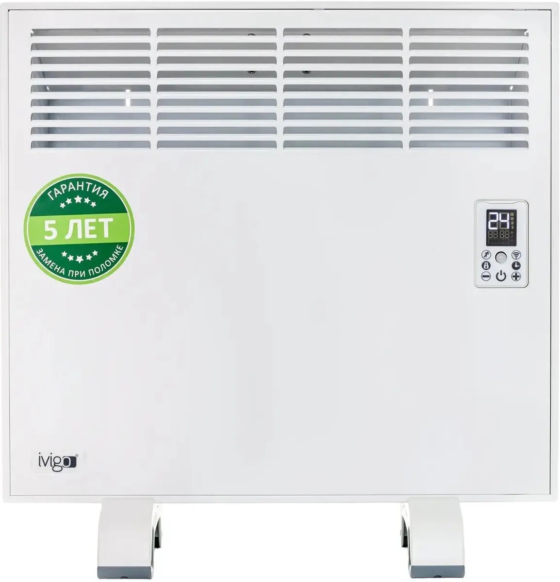 Конвектор IVIGO EPK-Pro Wi-Fi EPK4550P05  500Вт  с терморегулятором  с Wi-Fi  белый