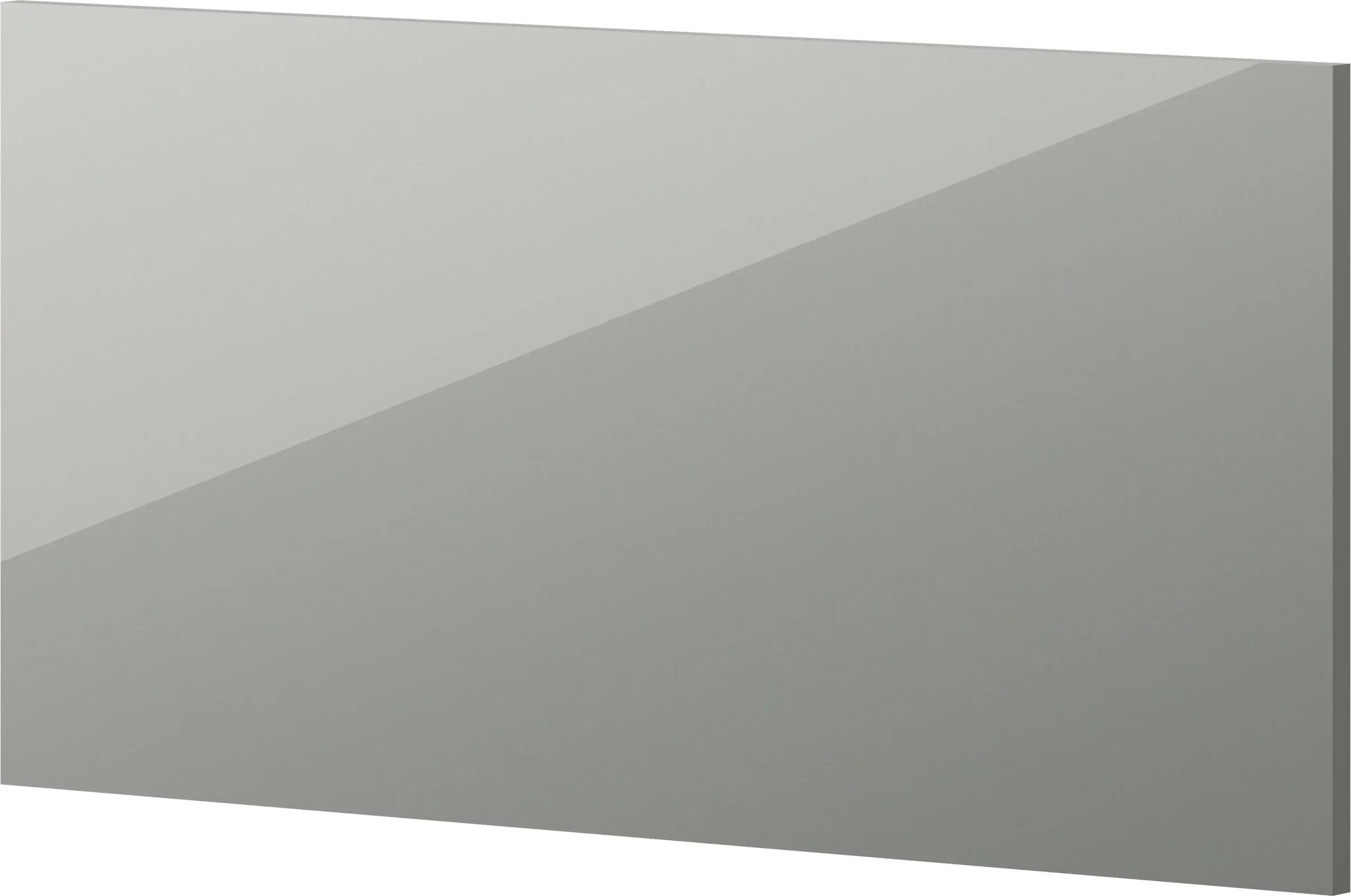 Фасад для кухонного шкафа Аша грей 59.7x25.3 см Delinia ID ЛДСП цвет светло-серый