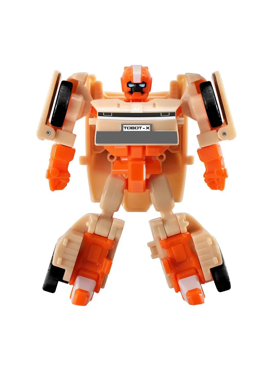 Робот-трансформер TOBOT X, пластик, складной механизм, превращается в автомобиль, 11 см — фото 1