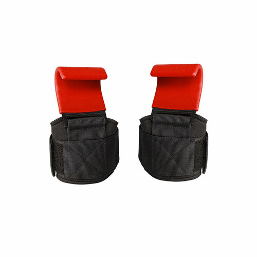 Крюк для становой тяги, красный, 1 упаковка