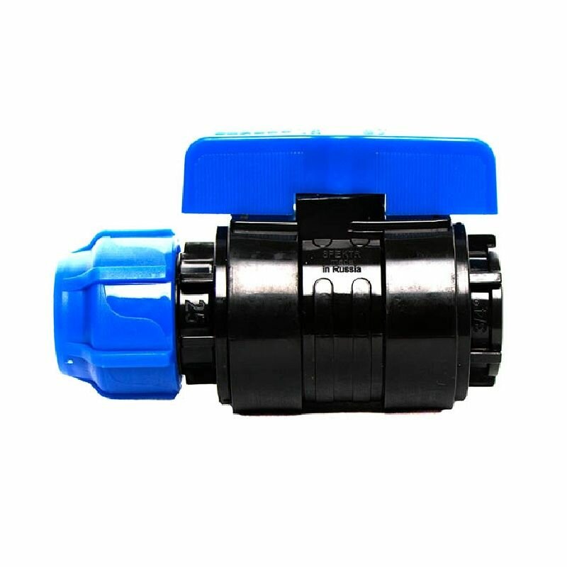 Кран ПНД компрессионный 25 х 1/2 внутренняя резьба PN16 SPEKTR