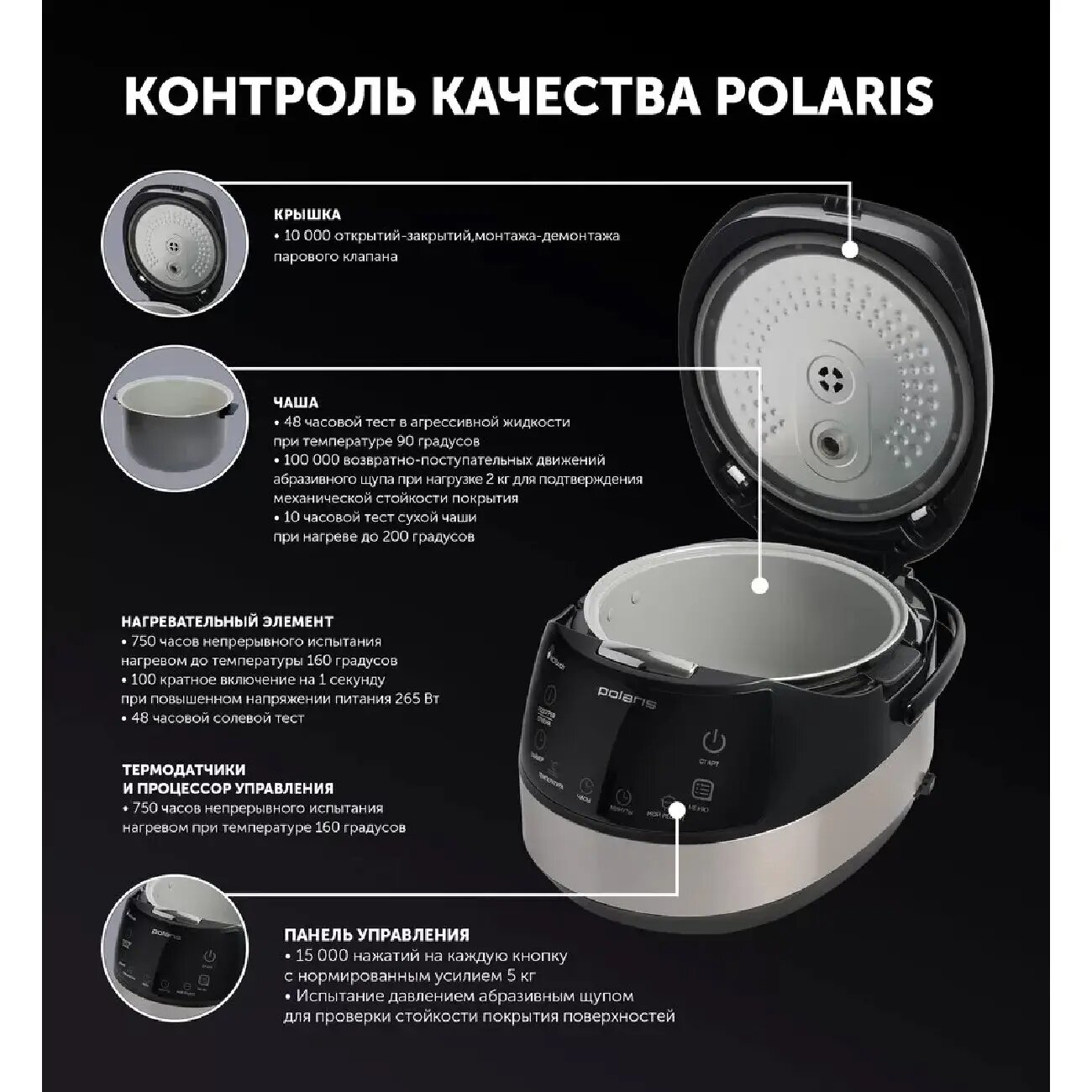 Мультиварка Polaris PMC 0517AD — фото 1