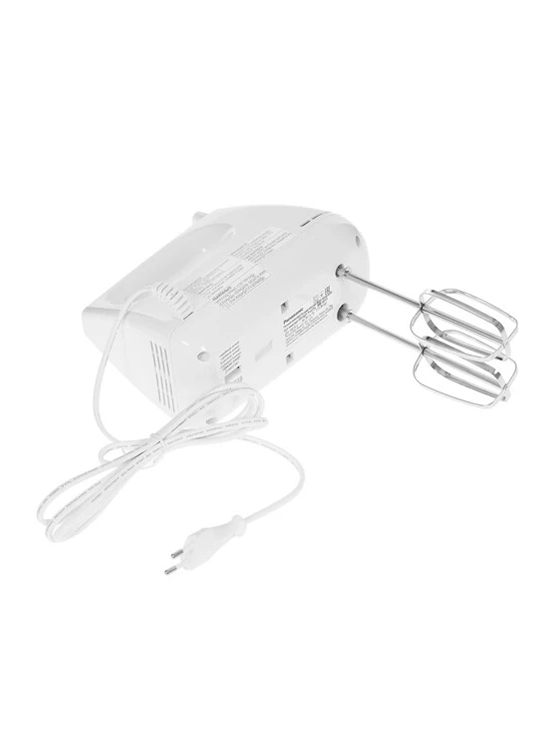 Миксер Panasonic MK-GH3WTQ, ручной, 175Вт, 5 скоростей, белый — фото 1