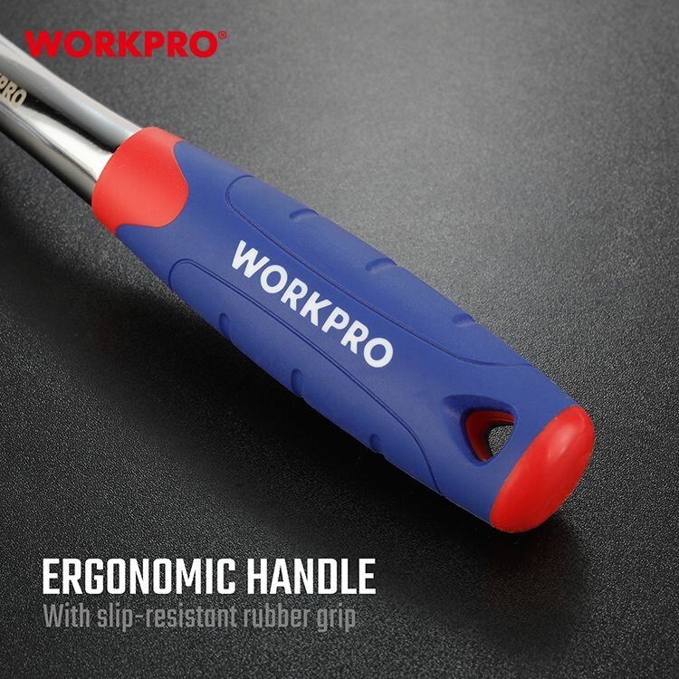 Ключ трещеточный 3/8" WORKPRO — фото 1