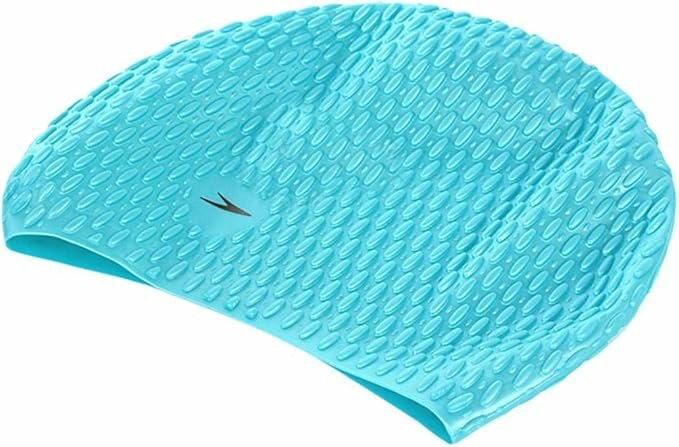 Шапочка для плавания Speedo "Bubble Cap", цвет: белый — фото 1