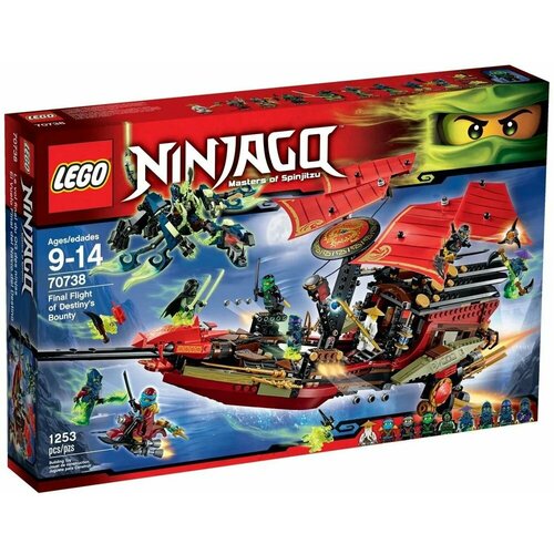 Конструктор LEGO Ninjago 70738 Final Flight of Destiny's Bounty