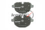 Дисковые тормозные колодки задние KORTEX KT1840STD для BMW X3, BMW 5 series, Great Wall Safe (4 шт.)