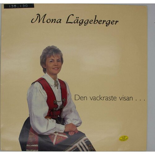 Виниловая пластинка Mona Laggerberger - Den Vackraste Visan