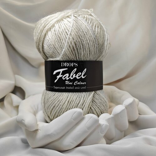 Пряжа Drops Fabel №114 - 75% шерсть, 25% полиамид 1 моток