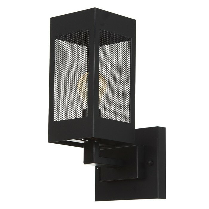 фото Бра "Сатикс" Е27 40Вт черный 35х17х18см