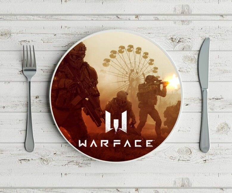 Тарелка Warface, Варфейс №9
