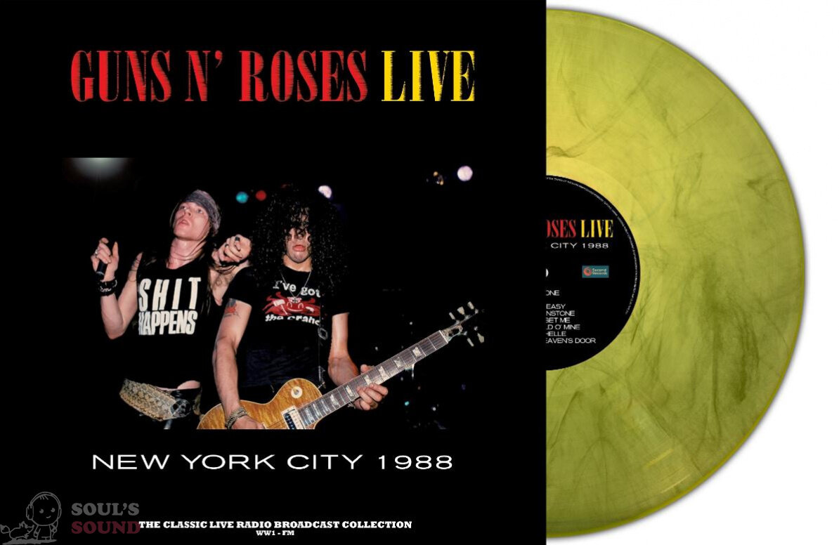 Виниловая Пластинка Guns N Roses, Live In New York City 1988 (9003829977516) IAO - фото №2