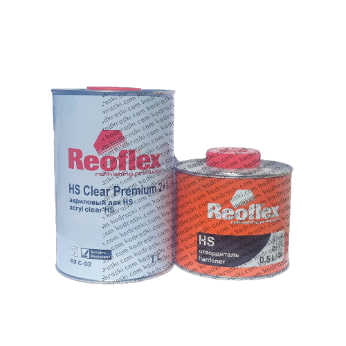 Акриловый лак Reoflex HS (1 л) RX C-02 с отвердителем