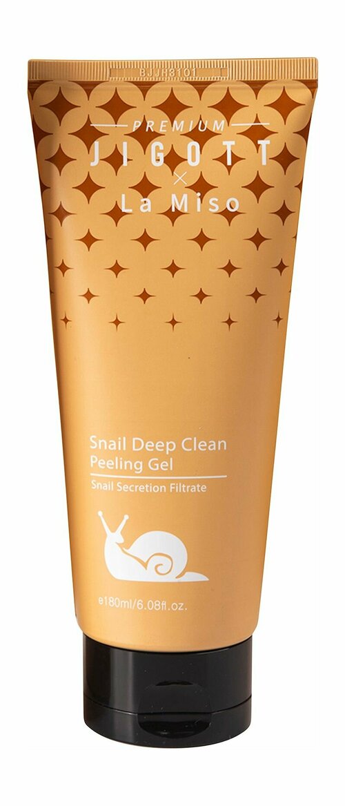 Оттшелушивающий гель для глубого очищения лица с муцином улитки Premium JigottLa Miso Snail Deep Clean Peeling Gel