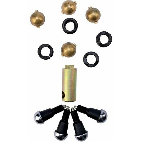 Шкворень Hunter с маслёнкой 4 шкворняключ с латунными вкладышами со 4 уса Фактор 2202₽