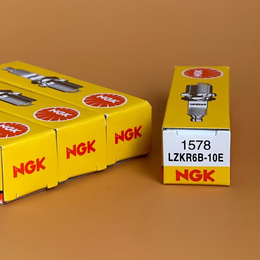Свеча зажигания NGK 1578 LZKR6B-10E. К-т (4шт) — фото 17