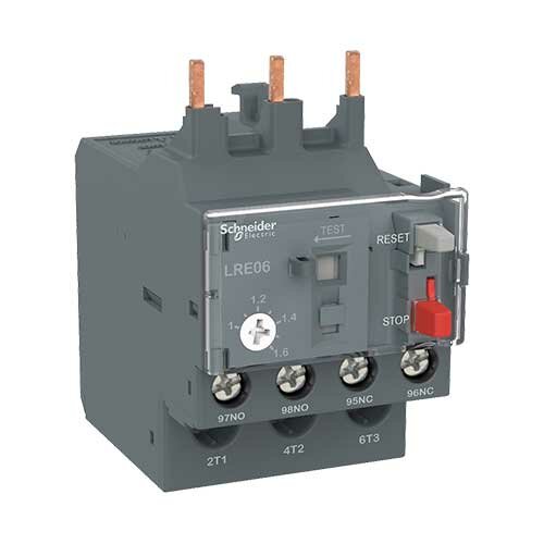 фото Тепловое реле LRE06 1А-1,6А для контакторов LC1E06.38 SE