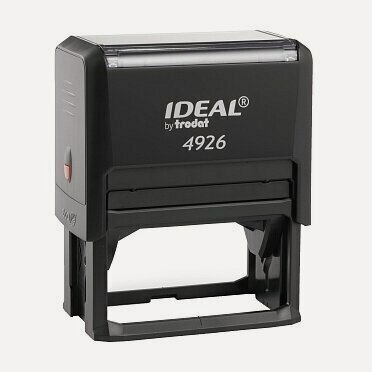Изображение товара Ideal 4926 автоматическая оснастка для штампа 75х38 мм (черная)