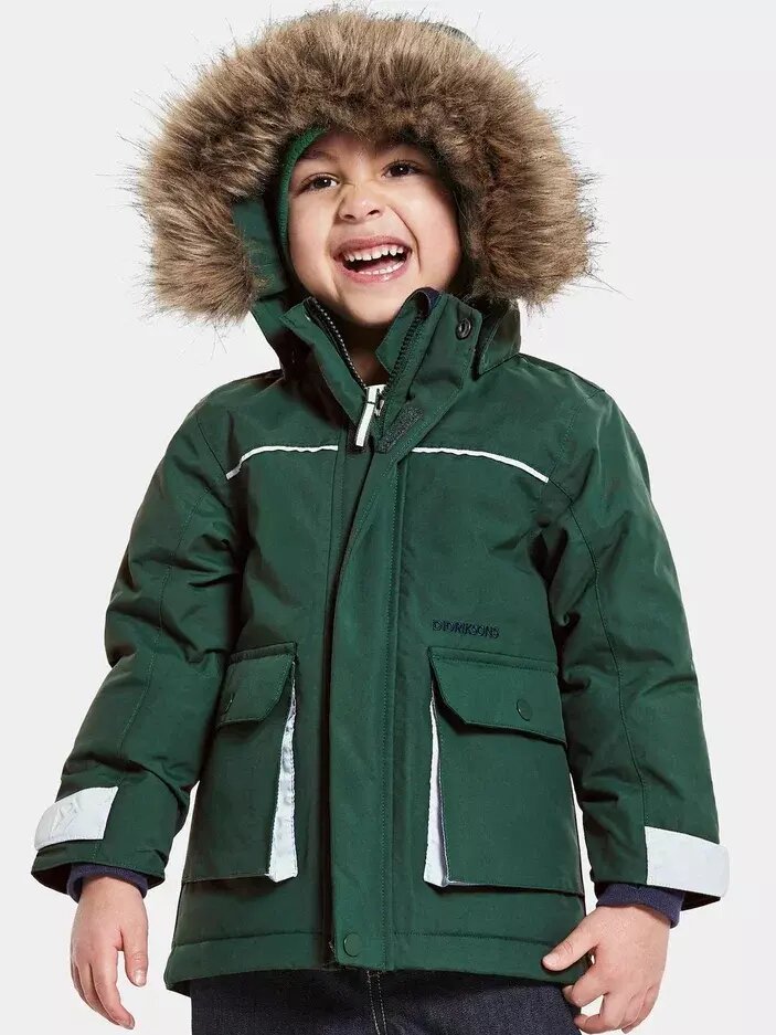Didriksons куртка Kure PARKA тайга, размер 140
