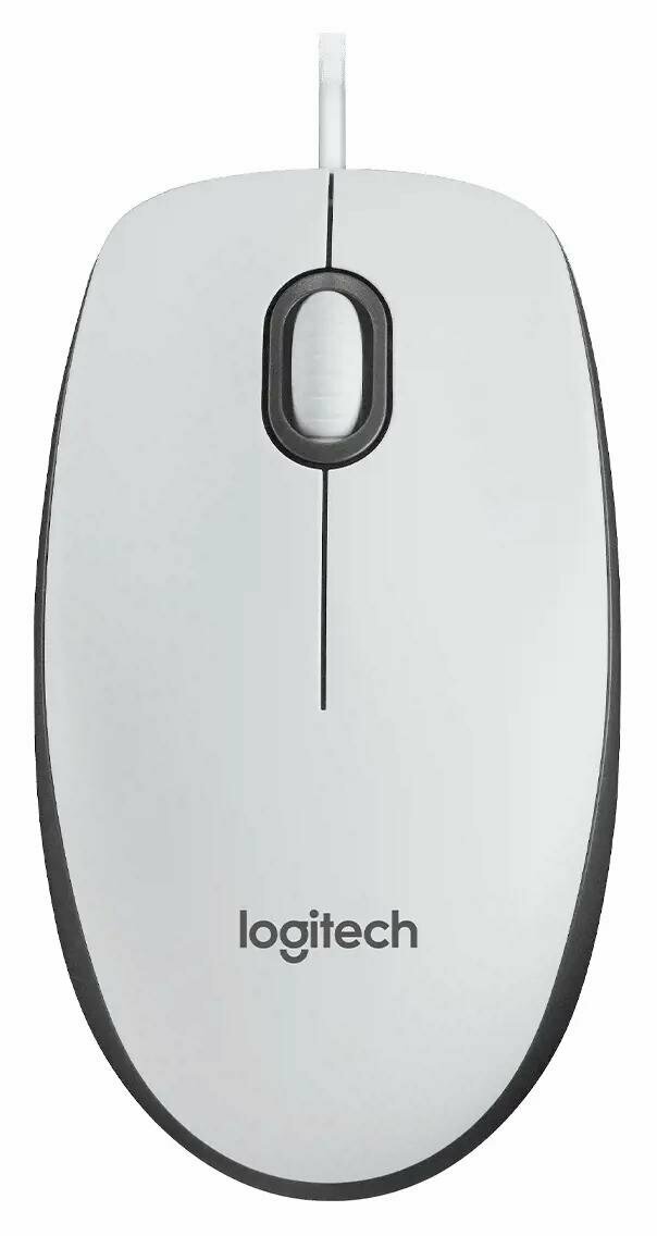 Мышь Logitech M100 белая