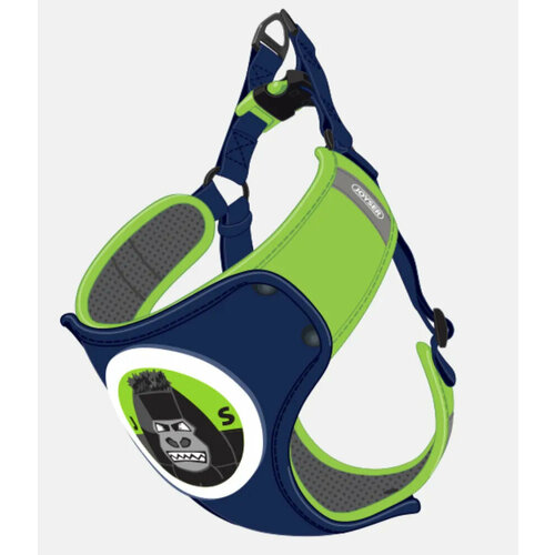 JOYSER Мягкая шлейка для собак Walk Mood Harness XL зеленая