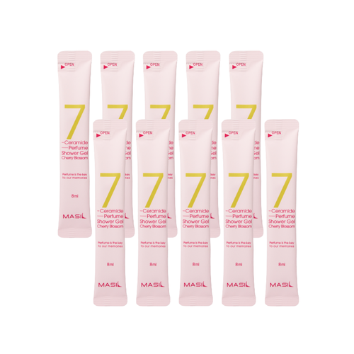 Набор гелей для душа Masil 7 CERAMIDE PERFUME SHOWER GEL Cherry Blossom 10 шт х 8 ml