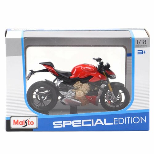 Мотоцикл Maisto DUCATI Panigale V4 S Corse 1:18 39300 maisto мотоцикл ducati 1098 s4 1 18 красный