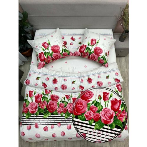 розовый, зеленый, белый