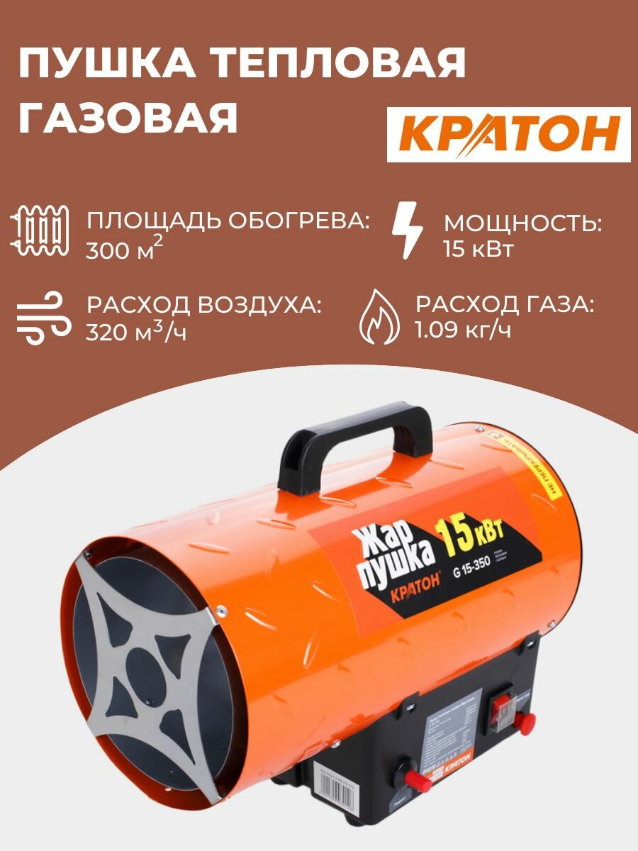 Пушка тепловая газовая