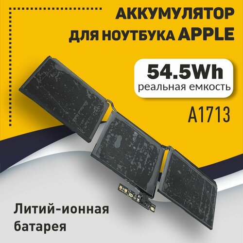 Аккумуляторная батарея OEM для ноутбука Apple MacBook Pro 13 Retina A1708 A1713 11.40V 54.5Wh