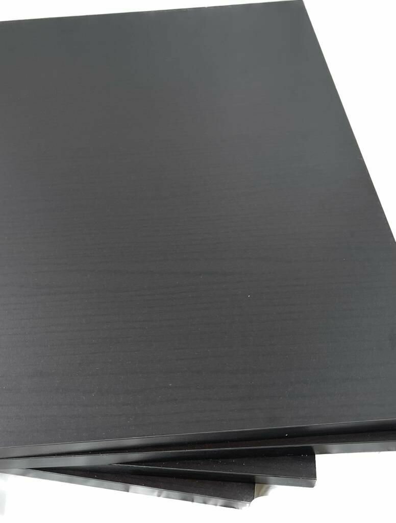 фото Комплект полок 4шт. для каркаса пакс PAX 35х46,1 см черно-коричневая