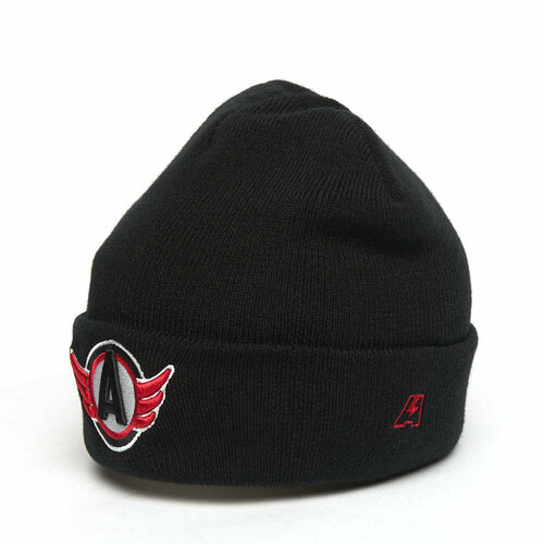 фото Шапка atributika & club, размер 52-54, черный