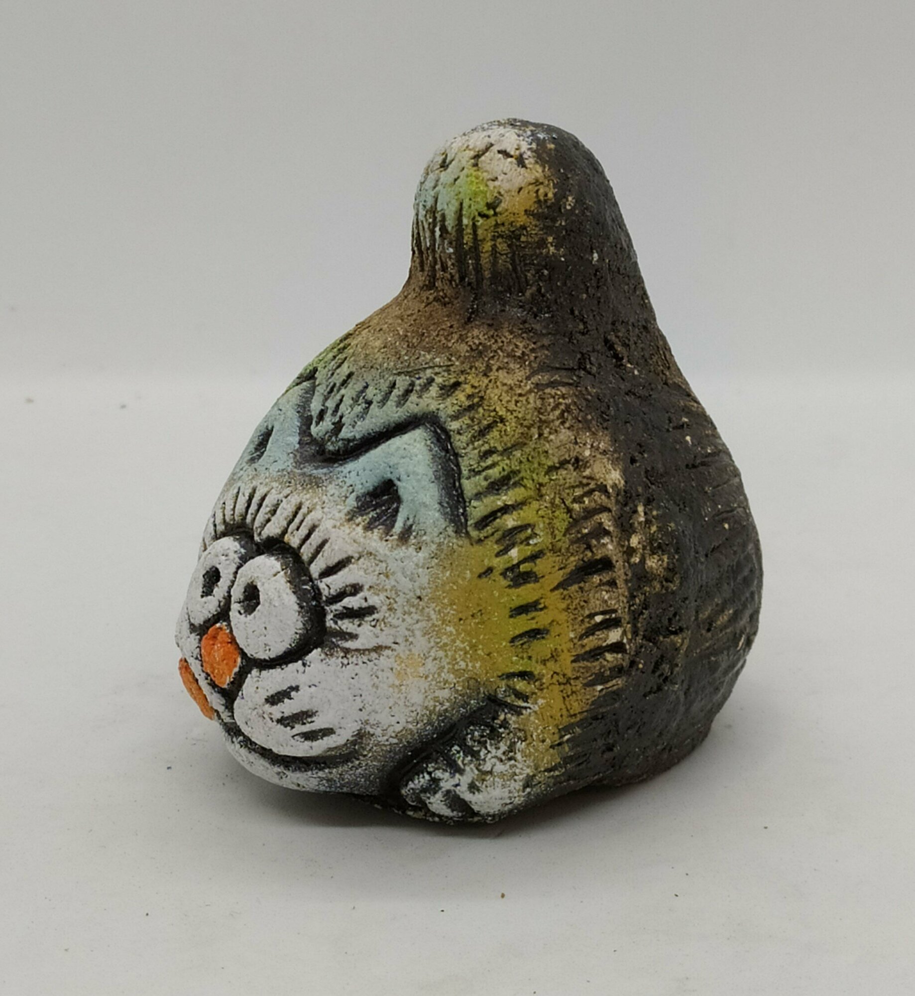 Котик из шамотной глины "МАЛЮТКА-6" — фото 1