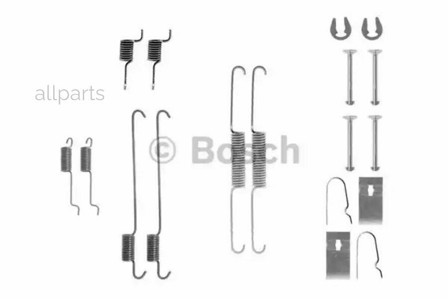 BOSCH 1987475290 Рем. к-кт пружин для задних барабанных колодок