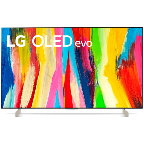 LG OLED48C2RLB Ultra HD 4K webOS 2022 темный титан
