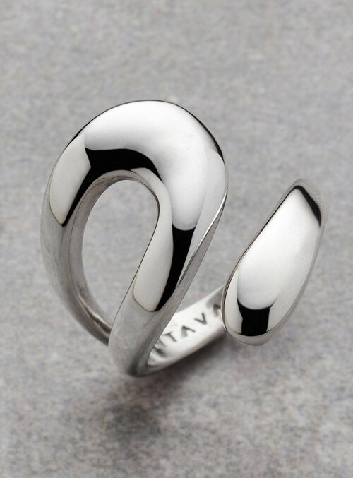 Кольцо обручальное Кольцо серебряное с родиевым покрытием широкое обручальное, серебро, 925 проба, родирование, серебряный