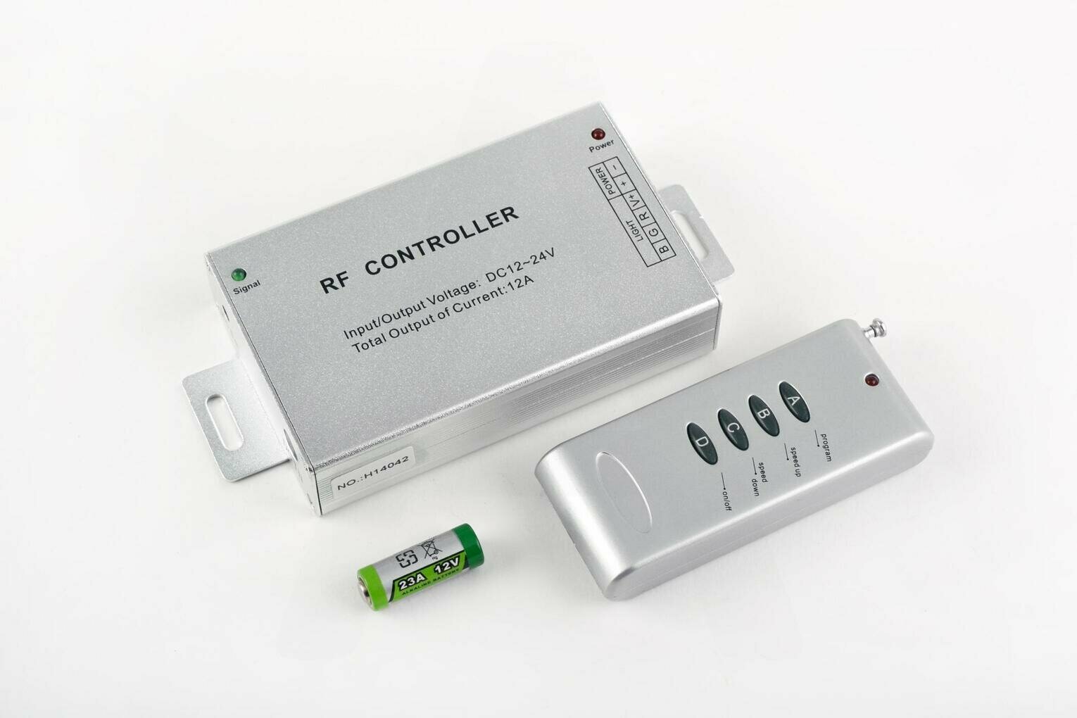 RGB-контроллер (радио ПДУ, 4 кнопки)