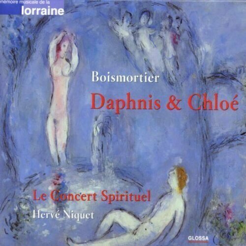 AUDIO CD Joseph Bodin De Boismortier: Daphnis & Chloe (Niquet, Hno, Le Concert Spirituel, Mechaly). 2 CD ravel very best of valses sonata daphnis chloe don quichotte