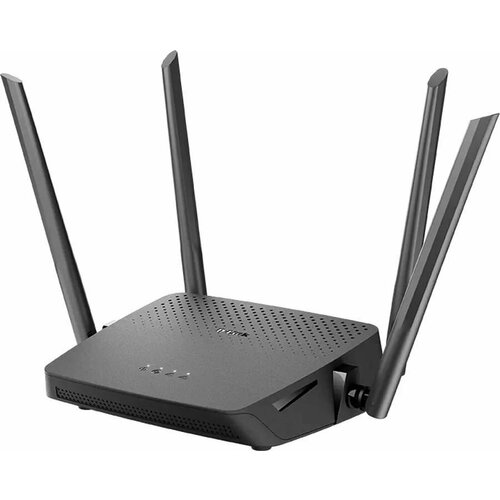 Wi-Fi роутер D-Link DIR-842/RU/R5, AC1200, черный wi fi pci e адаптер wtxup tx ac1200 2 4 5 ггц 1200 мбит сек bluetooth 4 2 2 внешние антенны сетевая карта для пк для компьютера